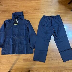 NAVIS Men's Heavy Duty Waterproof Rain Suit - Windproof Size 3XL